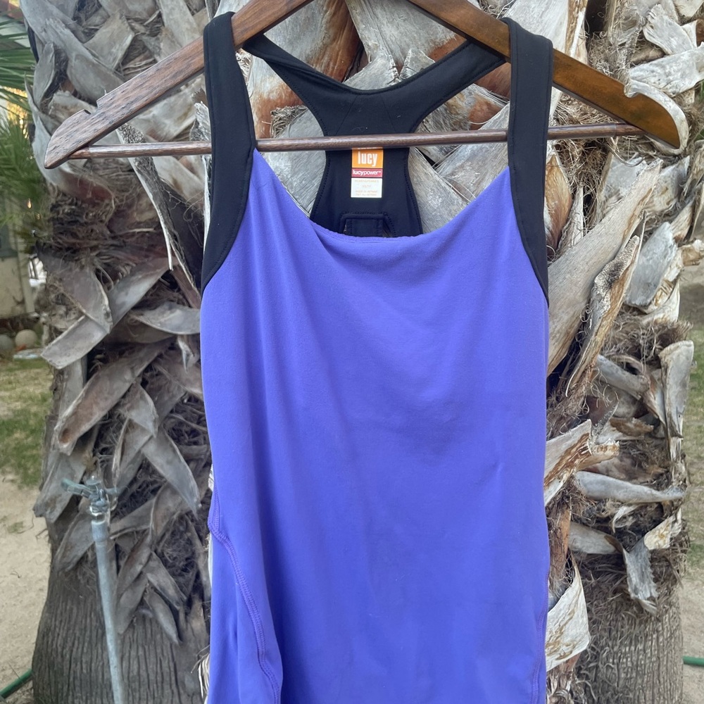 Women’s Lucy Lucy power work out top exercise run walk size XS